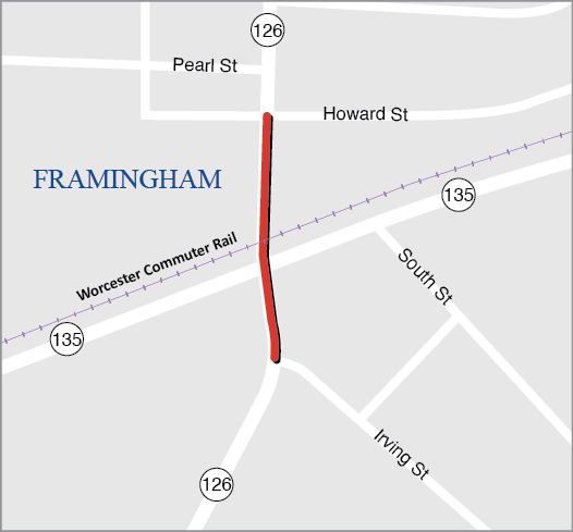 Framingham: High-Risk At-Grade Railroad Crossing Countermeasures on Route 126 